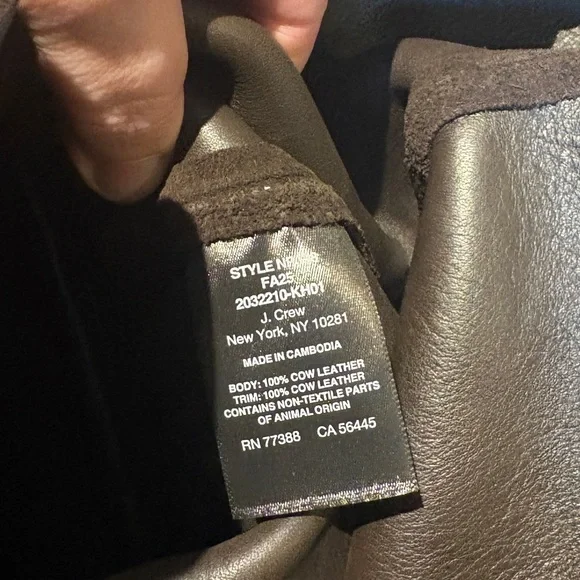 NWT Madewell Shopper Tote in Dark Carob Suede - Picture 6 of 12